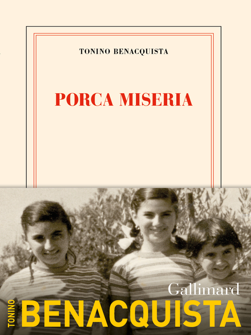 Cover image for Porca miseria